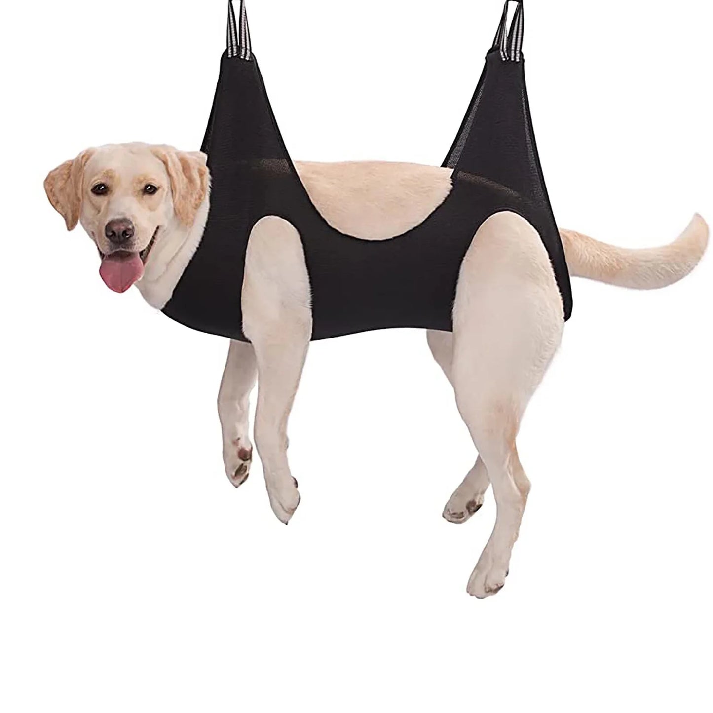 Sehao Pet Grooming for Dog Grooming Harness for Nail Trimming Pet Grooming Sling Helper Holder Pet Accessories Black S
